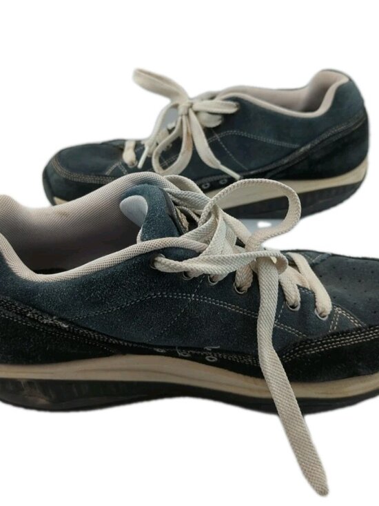Skechers Shape Ups Size 13 EU 47.5 Leather Upper Blue main image 5